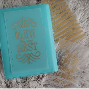 Aqua Ring Day Planner w/(3) Dashboard …